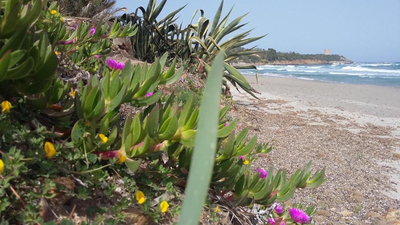 La Casetta Rosa Tertenia Bagian luar foto