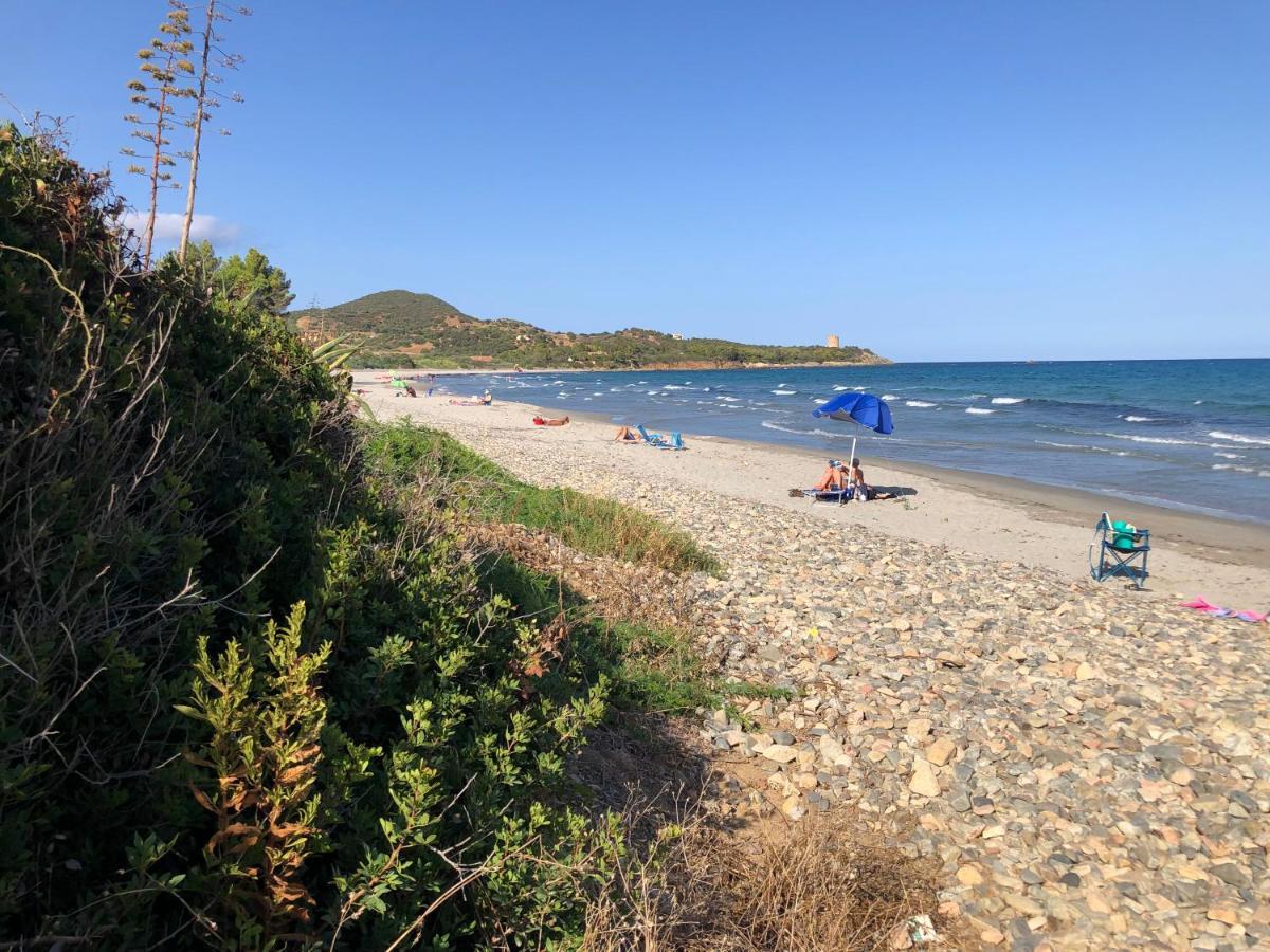 La Casetta Rosa Tertenia Bagian luar foto